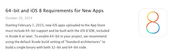 Apps-SDK-iOS-8-64-Bits