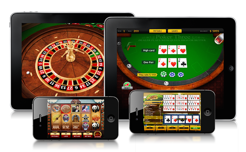 Mobile casino game